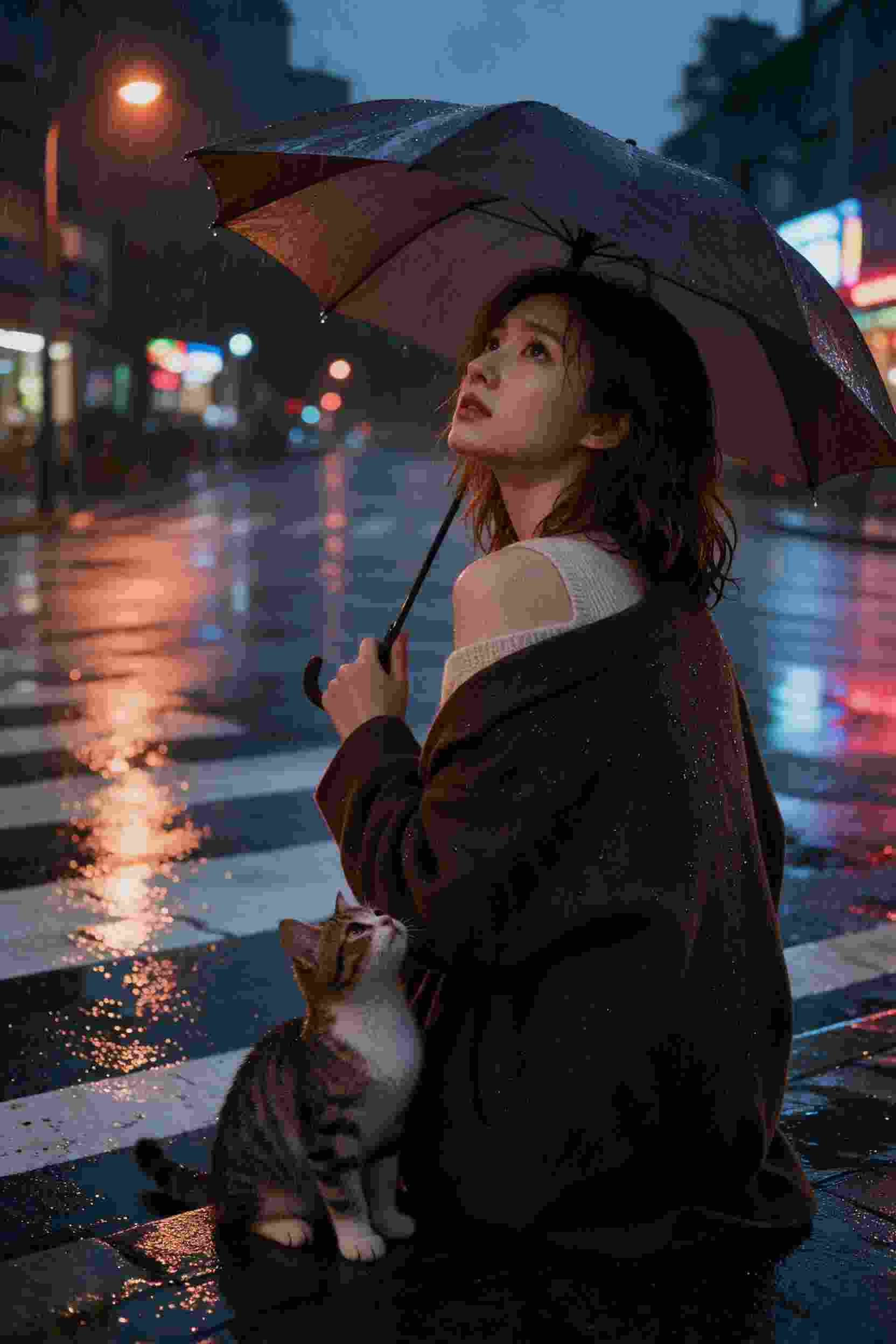 邂逅在雨夜